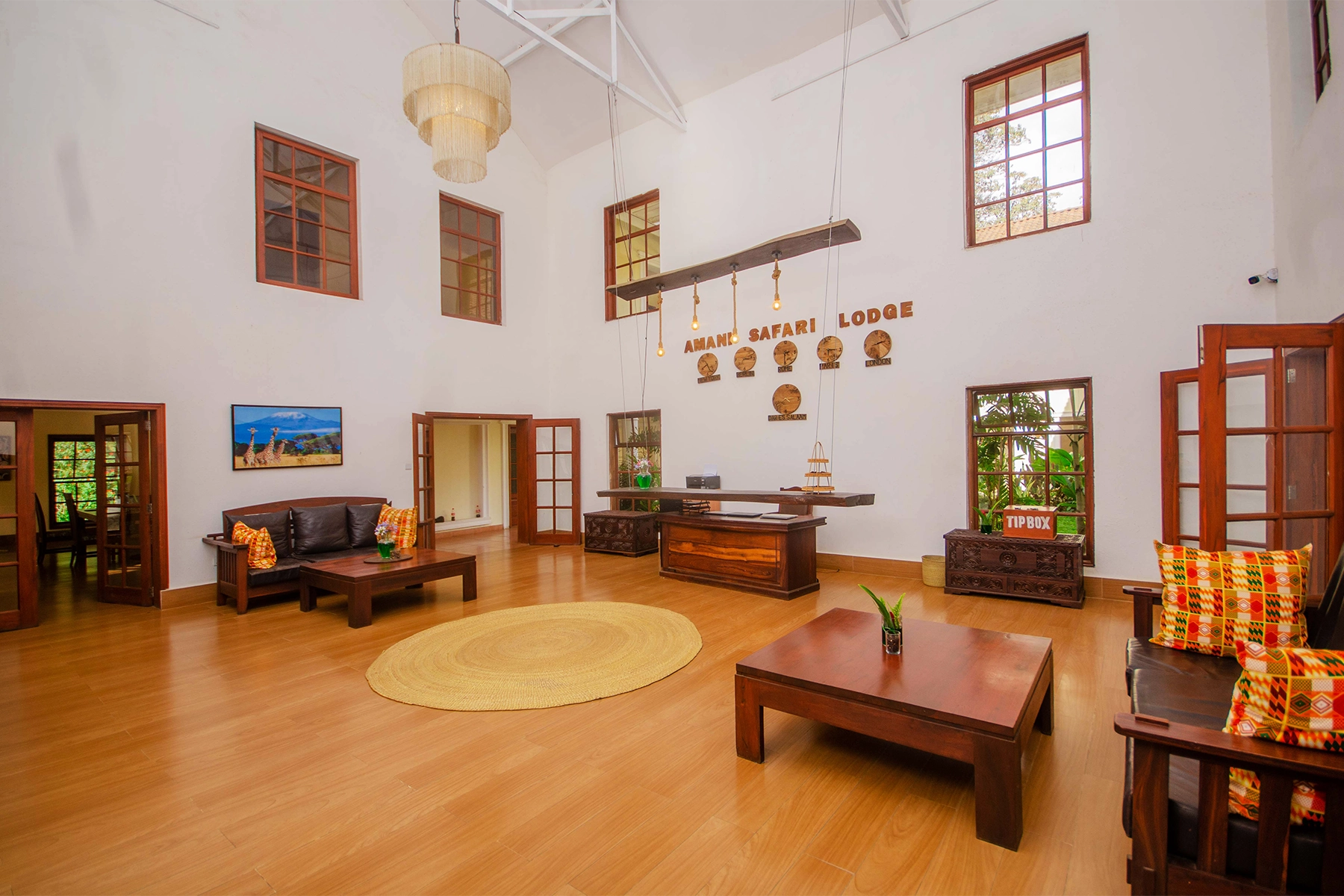 Amani-Safari-Lodge-Reception-Lobby-Arusha-Tanzania-Safari-Lodge-Interior